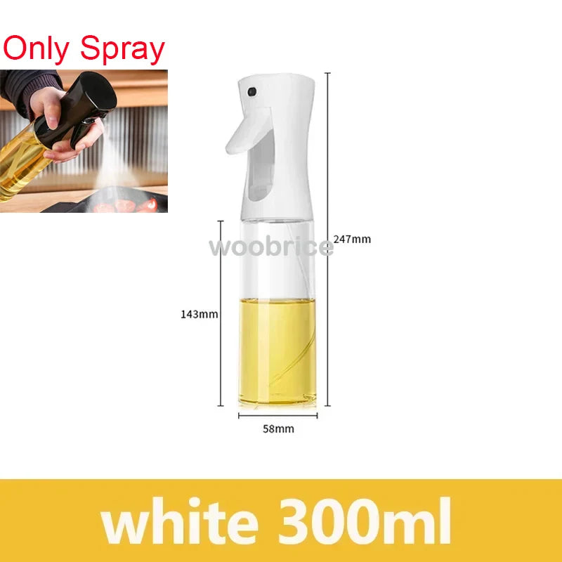 2in1 Kitchen Spray Oil Dispenser Oil Sprayer Polisher or Oil Brush for Air Fryer Salad Grilling Roasting Cooking Kitchen Acceeso